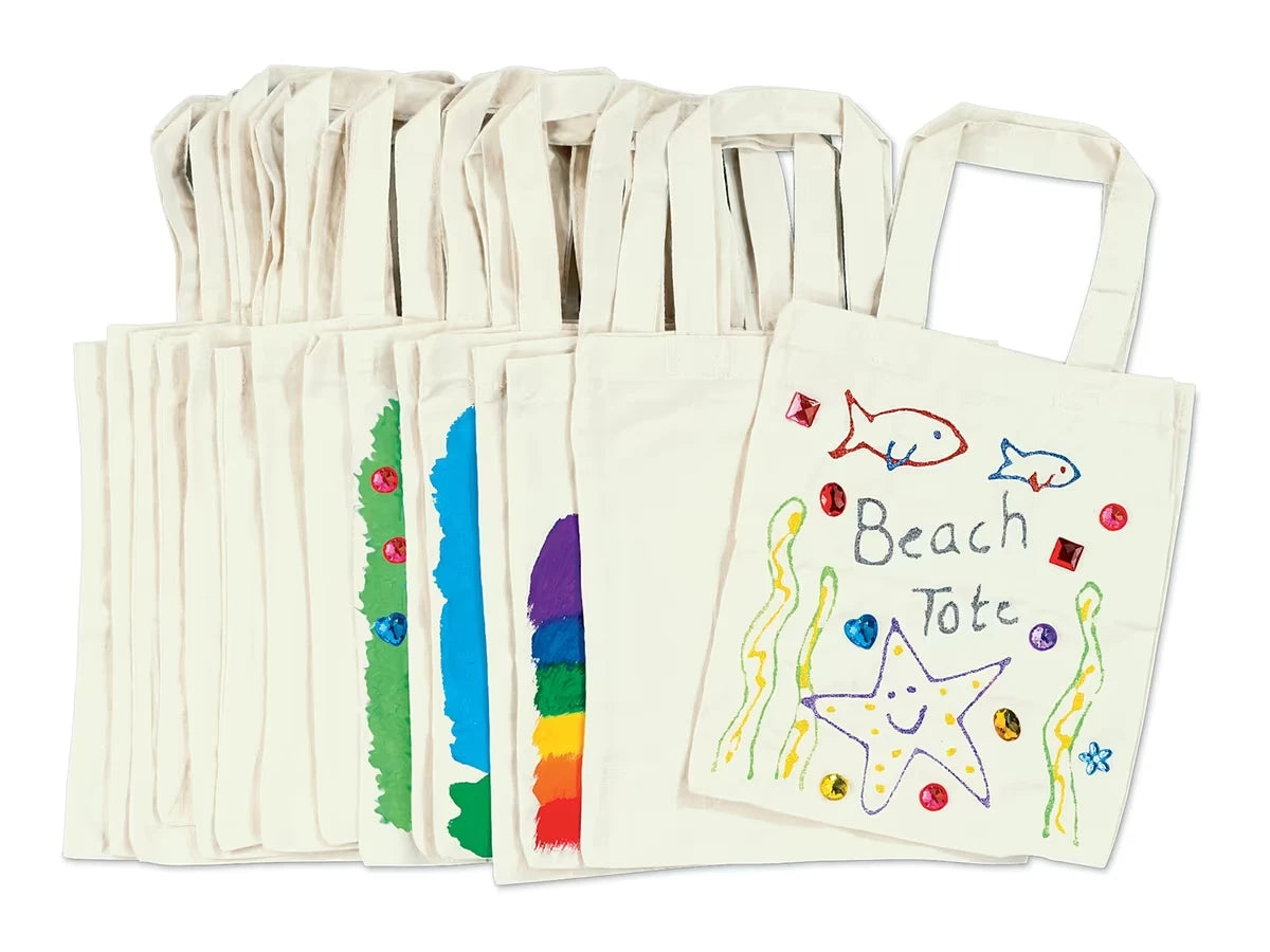 Design-Your-Own Tote Bags - Set of 15 - US 9378
