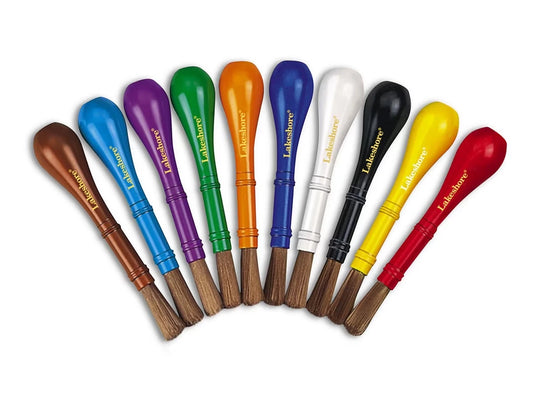 Heavy-Duty Chubby Brushes - Set of 10 - US 3385