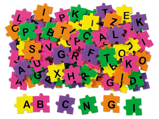 Peel & Stick Puzzle Letters - US 6371