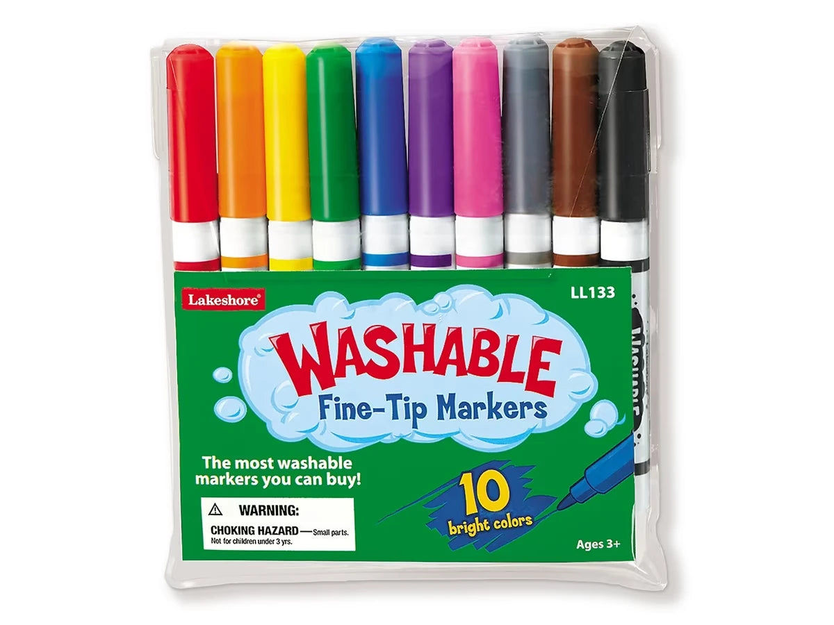 Best-Buy Washable Fine-Tip Markers - Student Pack - US 2494