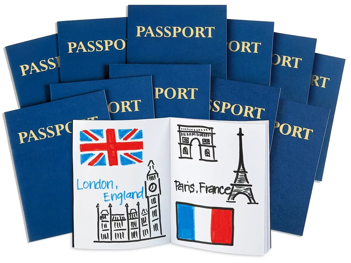 Design-Your-Own Passports - Set of 12 - US 1842