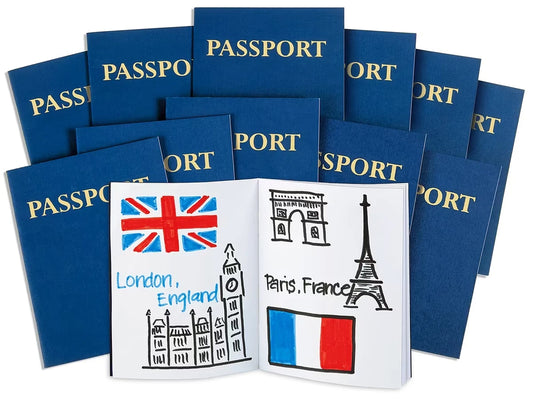 Design-Your-Own Passports - Set of 12 - US 1842