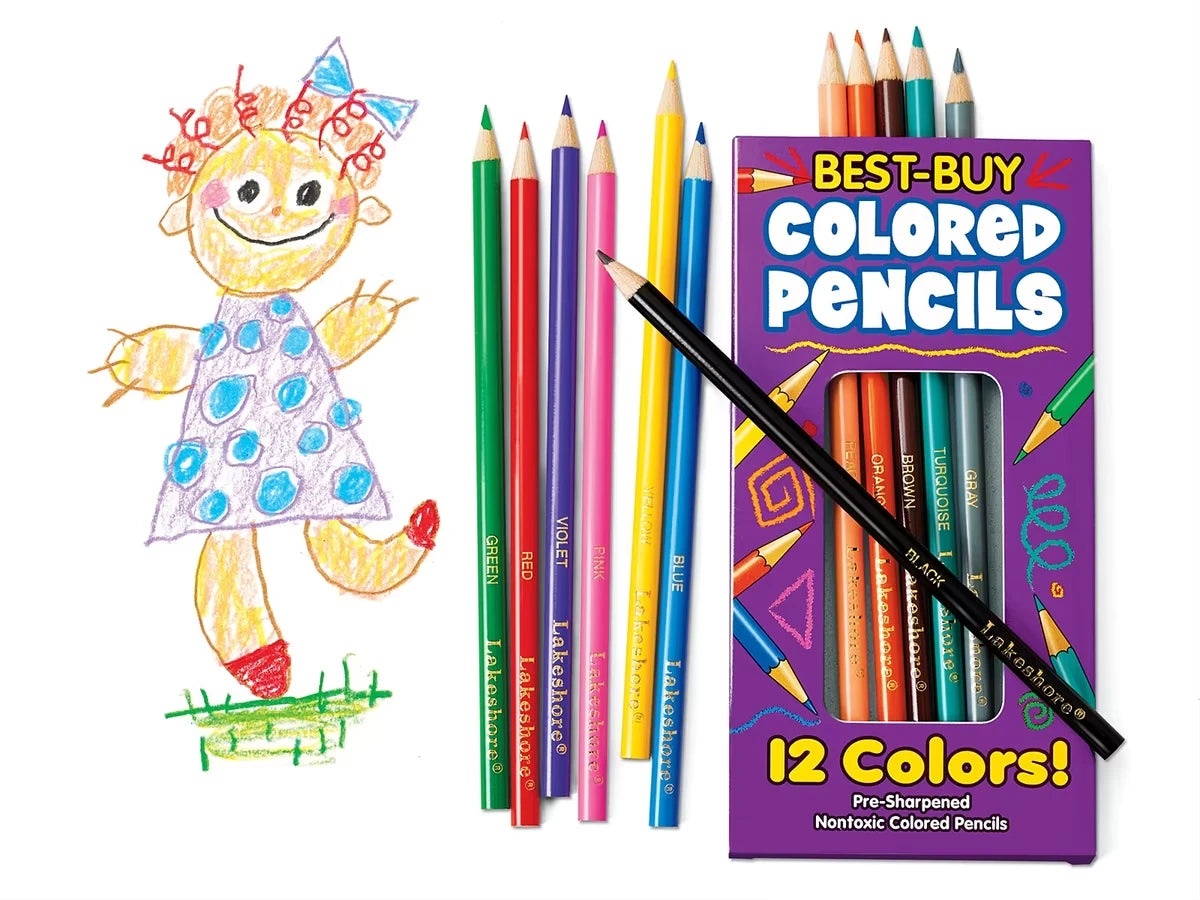 Best-Buy Colored Pencils - Set of 12 - US 2749