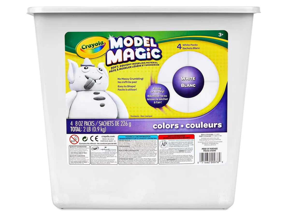 White Model Magic® Clay - US 4147
