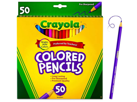 Crayola® Colored Pencils - Set of 50 - US 5212