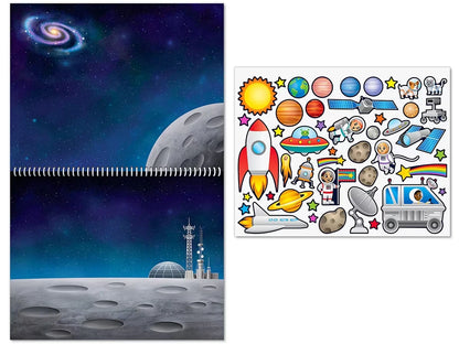 Amazing Adventures Reusable Sticker Pad - US 7502