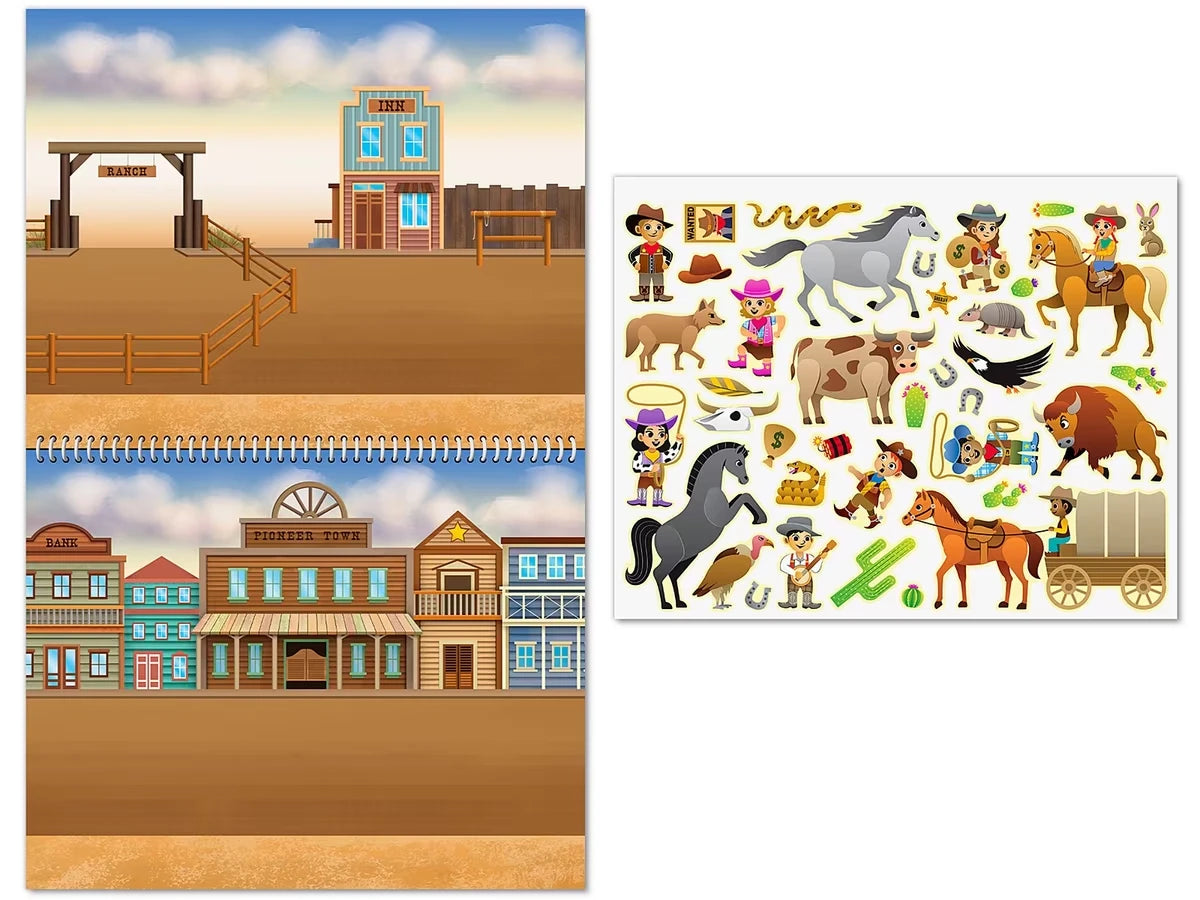 Amazing Adventures Reusable Sticker Pad - US 7502