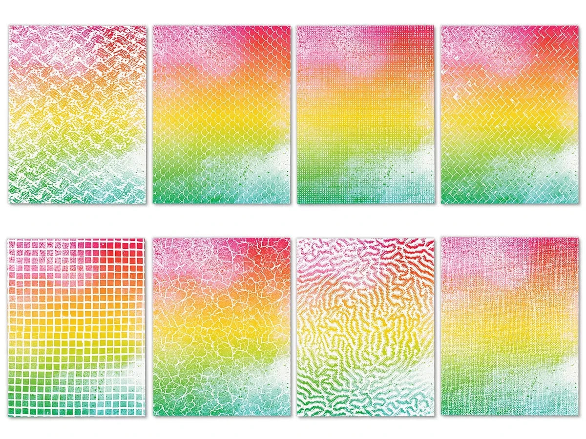 Color-Reveal Patterned Paper - US 7769