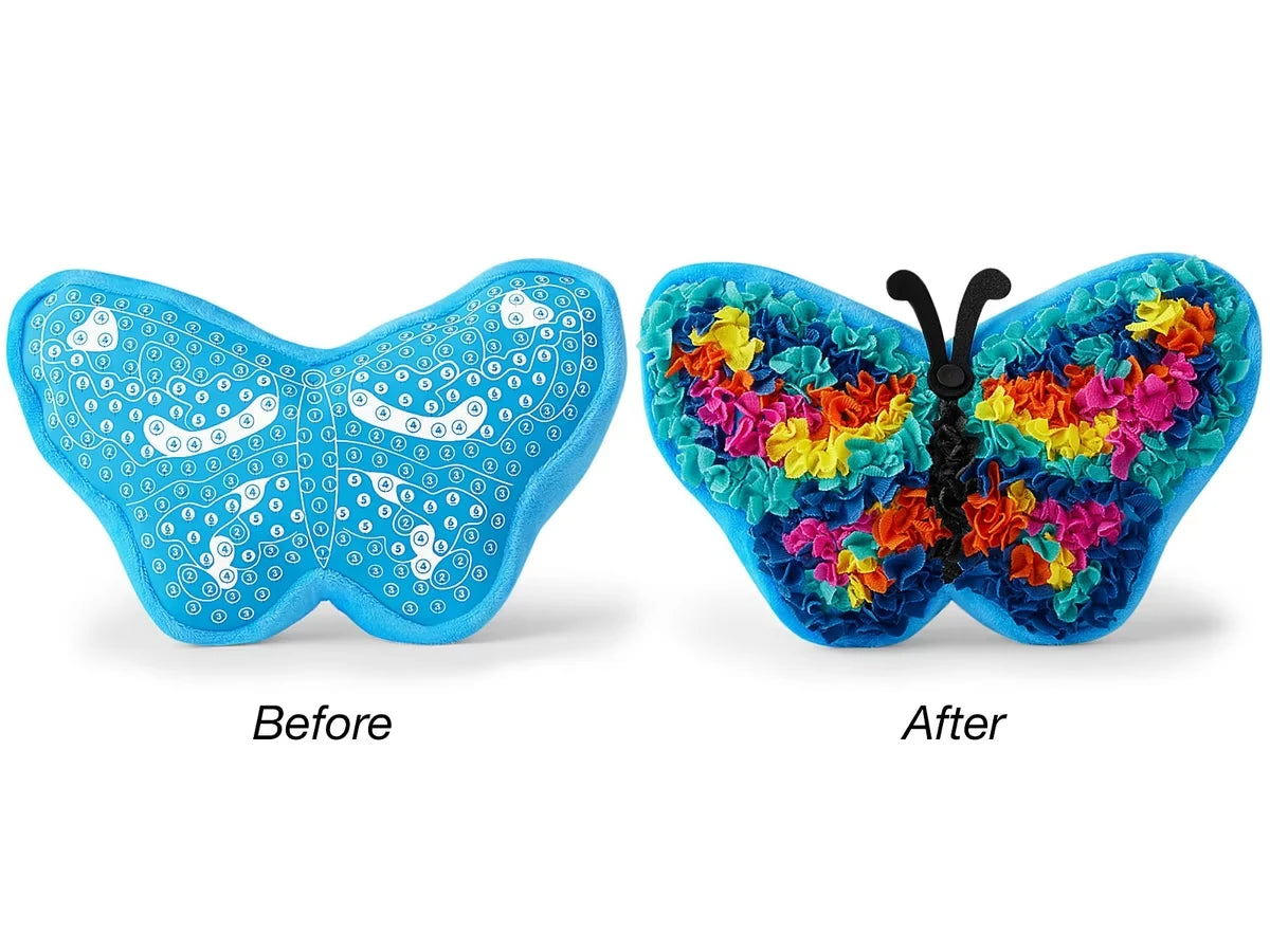 Cozy Creations! Butterfly Craft Pillow - US 1362