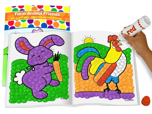 Do-A-Dot Art!® Farm Animal Friends Activity Book - US 5726