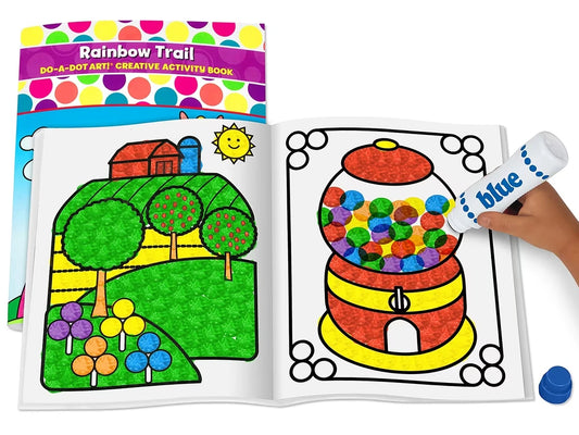 Do-A-Dot Art!® Rainbow Trail Activity Book - US 6018