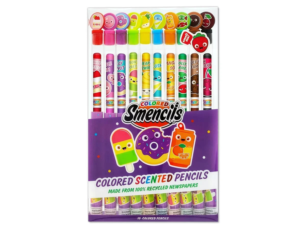 Sweet Treat Scented Colored Pencils - Set of 10 - US 4320