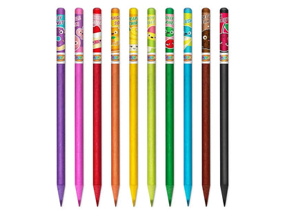 Sweet Treat Scented Colored Pencils - Set of 10 - US 4320