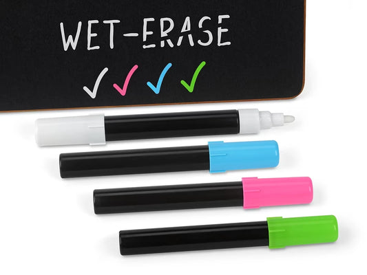 Neon Wet-Erase Chalk Markers - Set of 4 - US 5777