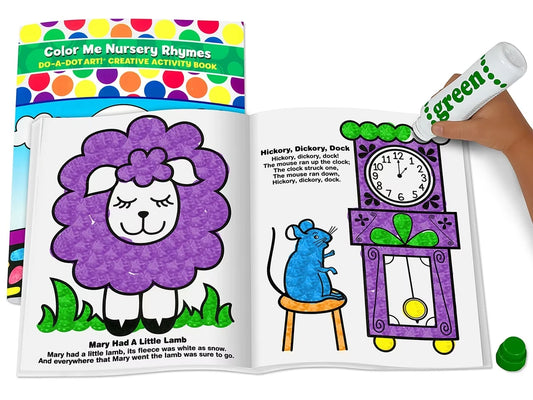 Do-A-Dot Art!® Color Me Nursery Rhymes Activity Book - US 9227
