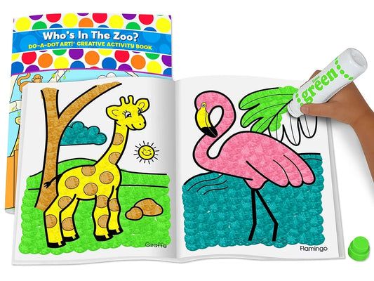 Do-A-Dot Art!® Who’s in the Zoo? Activity Book - US 7579