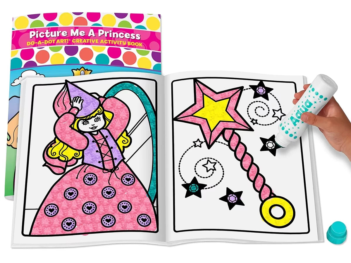 Do-A-Dot Art!® Picture Me a Princess Activity Book - US 7727