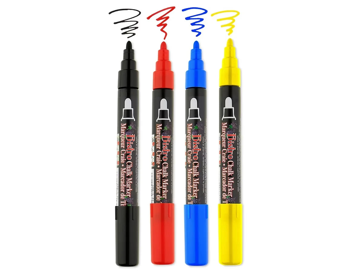 Wet-Erase Chalk Markers - Set of 4 - US 5952