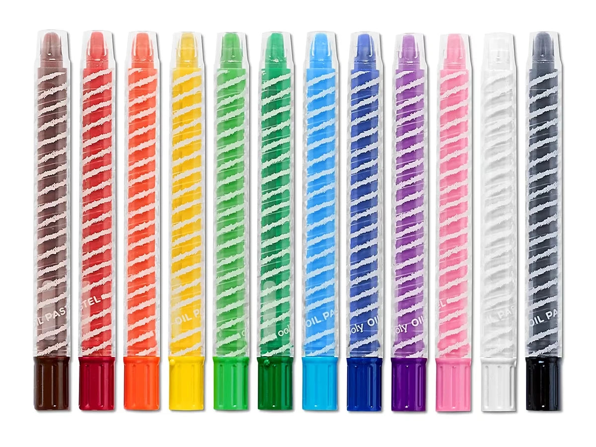 Twisty Stix Oil Pastels - Set of 12 - US 5202