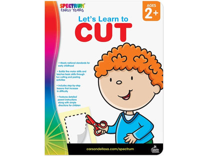 Spectrum® Let’s Learn to Cut Workbook - US 2631