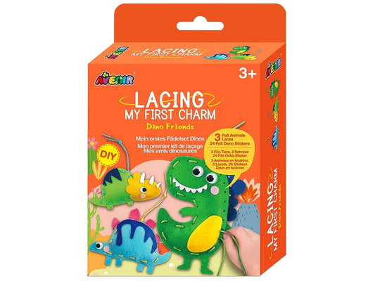 My First Lacing Charms - Dino Friends - US 1874