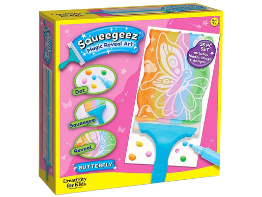 Squeegeez™ Magic Reveal Art - Butterfly - US 5369