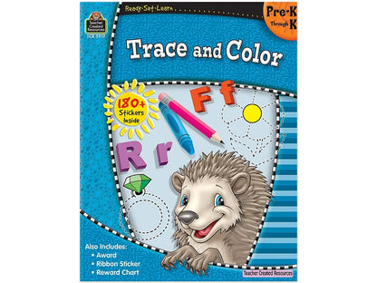 Trace & Color Activity Book - US 5754