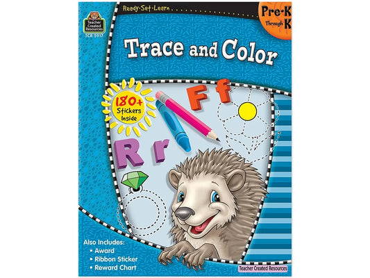 Trace & Color Activity Book - US 5754