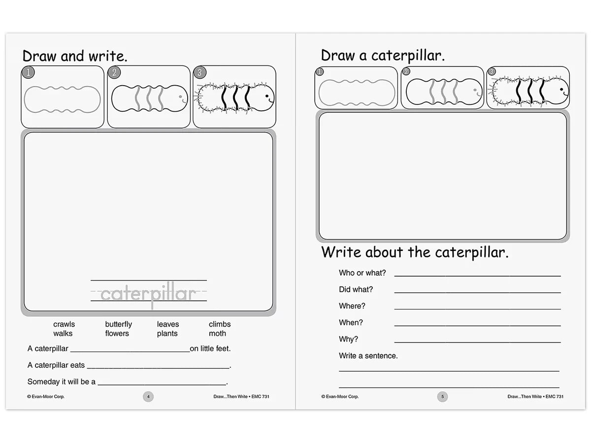 Draw…Then Write Workbook - US 3326