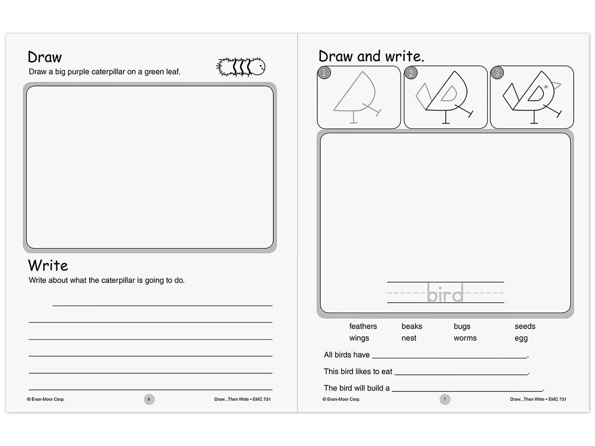 Draw…Then Write Workbook - US 3326