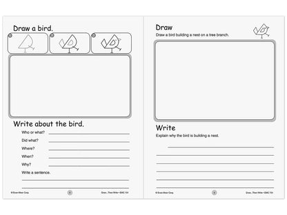 Draw…Then Write Workbook - US 3326