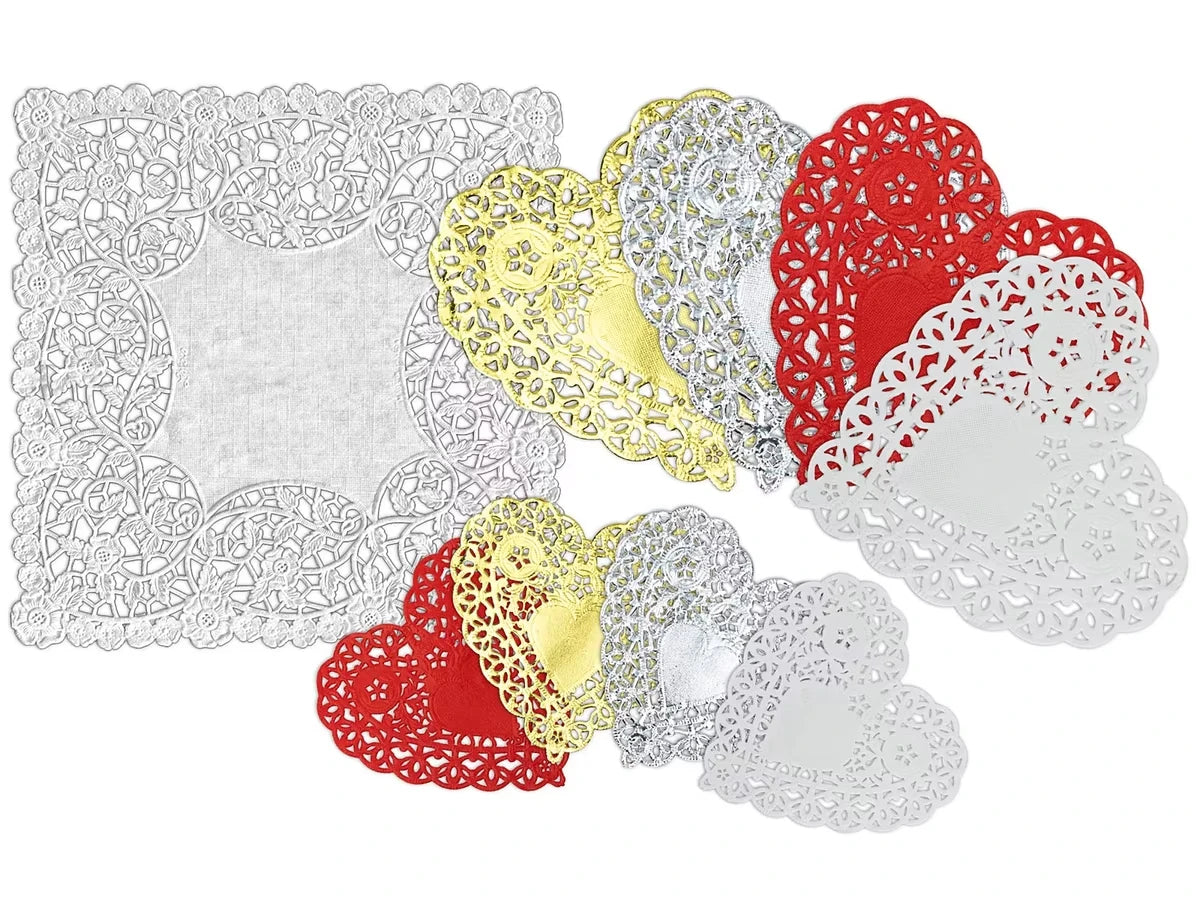Paper Heart Doily Assortment Pack - US 6413