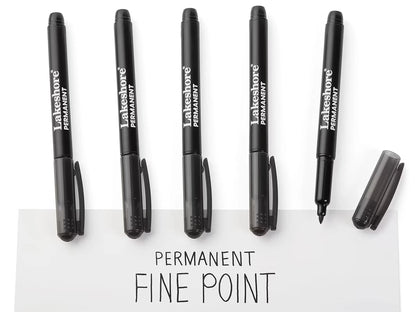 Permanent Thin-Line Markers - US 9452