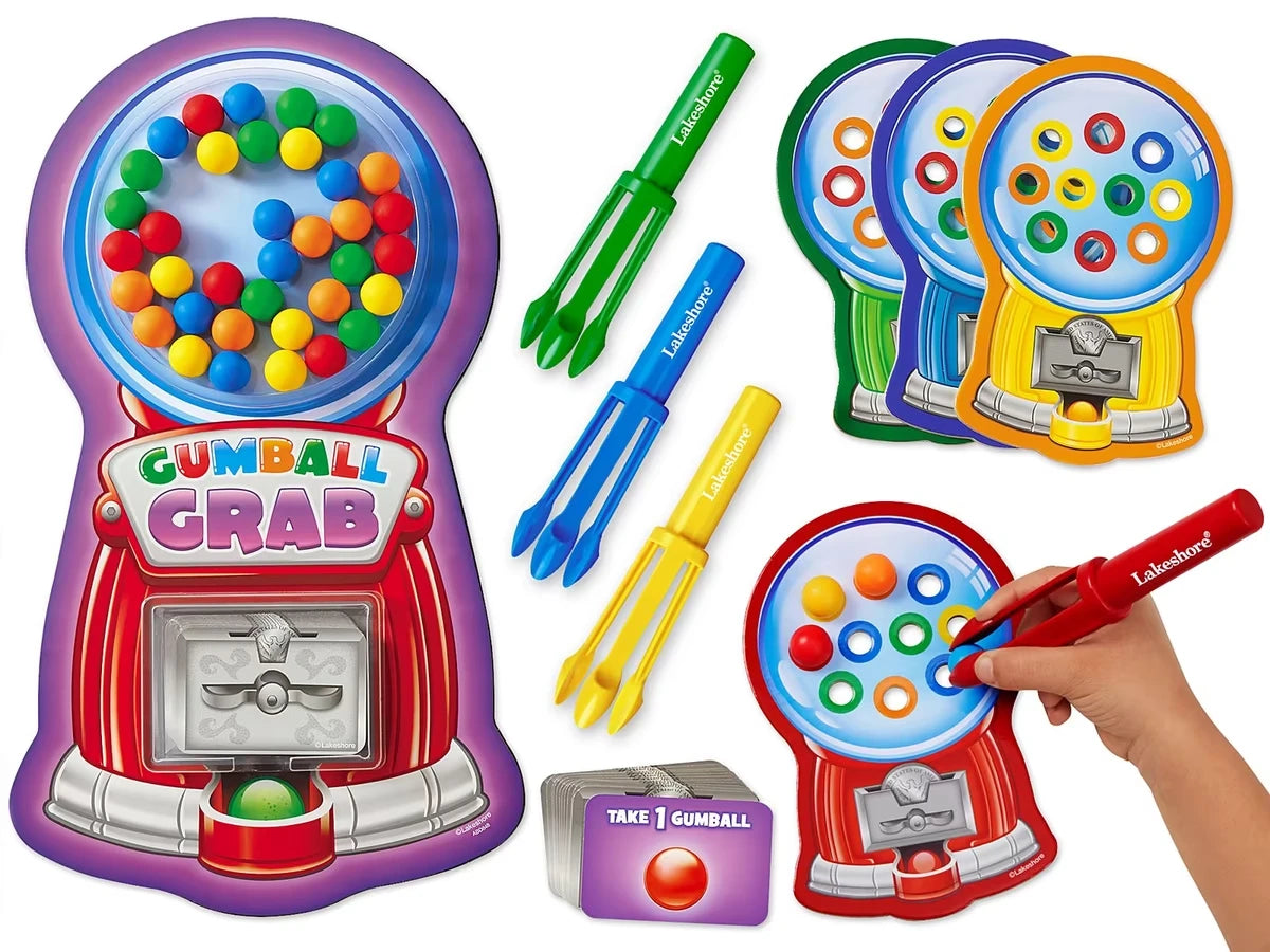 Gumball Grab Pre-Writing Game - US 1252