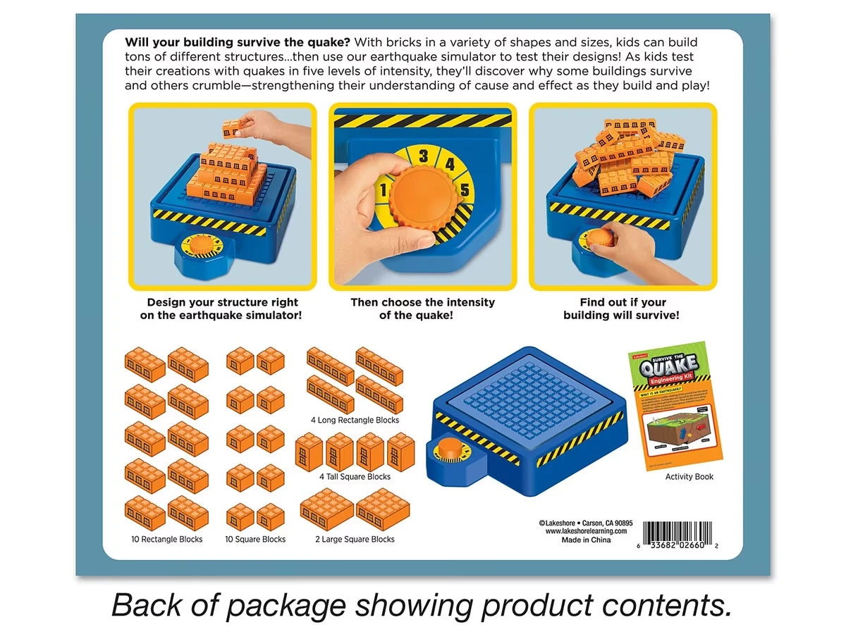 Survive the Quake Engineering Kit - US 6606
