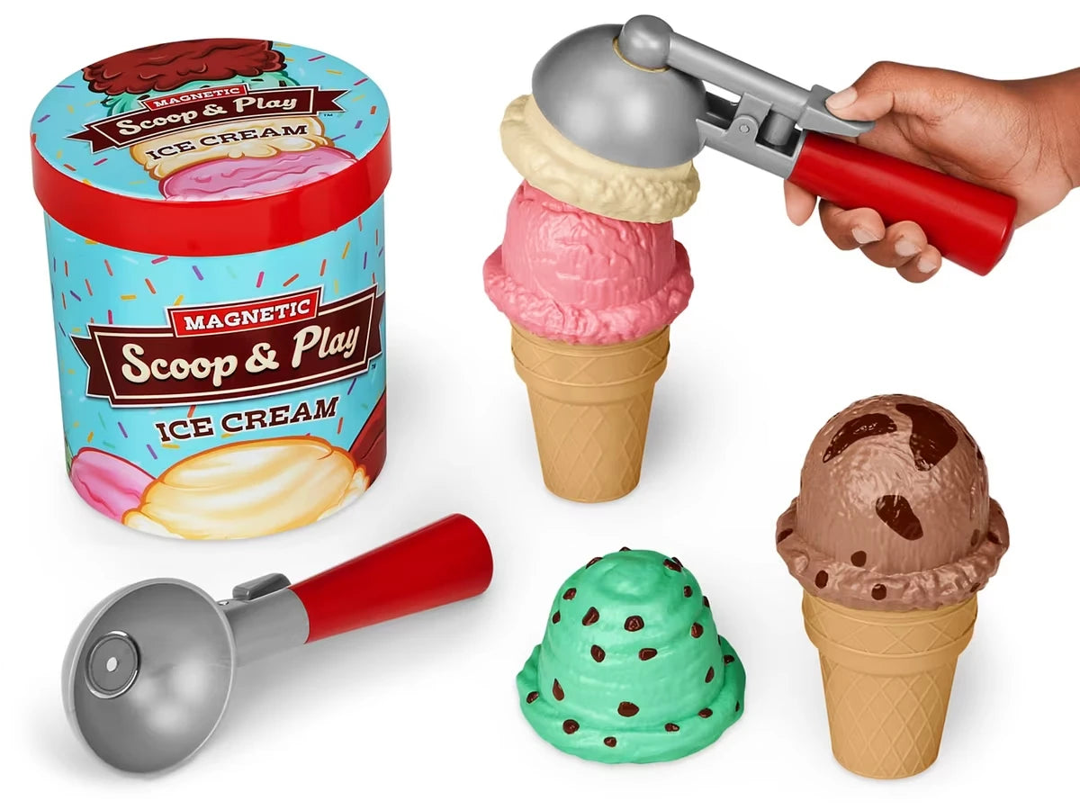 Magnetic Scoop & Play Ice Cream Set - US 1063