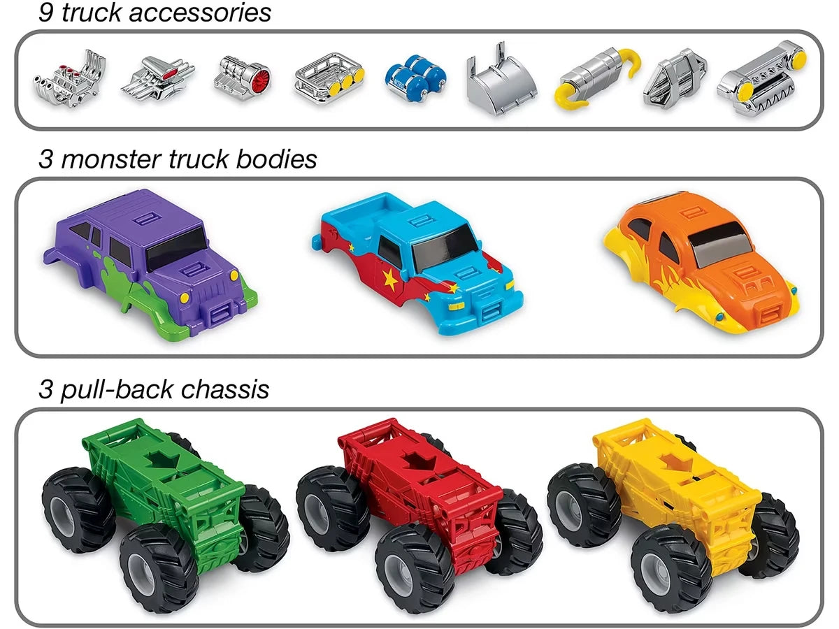 Snap & Design Monster Trucks - US 2876