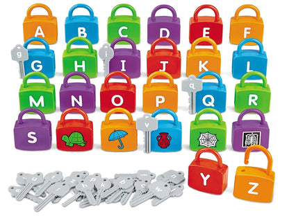 Alphabet Learning Locks - US 3909
