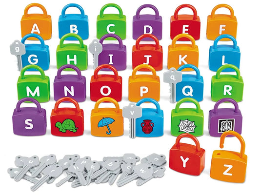 Alphabet Learning Locks - US 3909