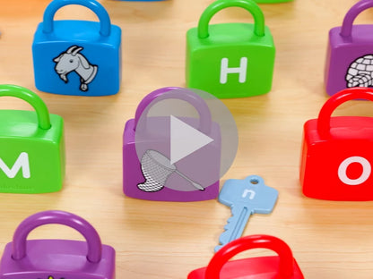 Alphabet Learning Locks - US 3909