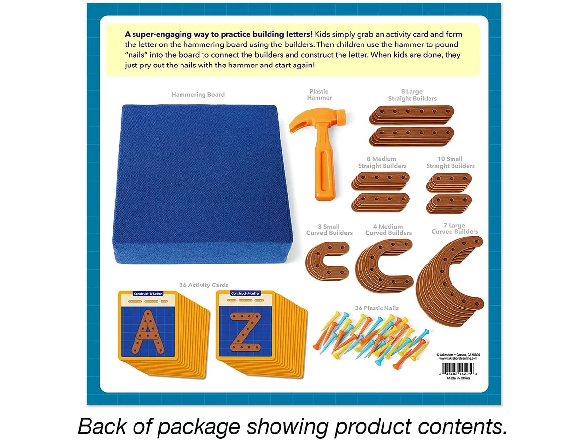 Construct-A-Letter Activity Center - US 4688