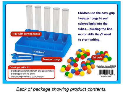 Tweezer Tongs Color Sorting Kit - US 5458