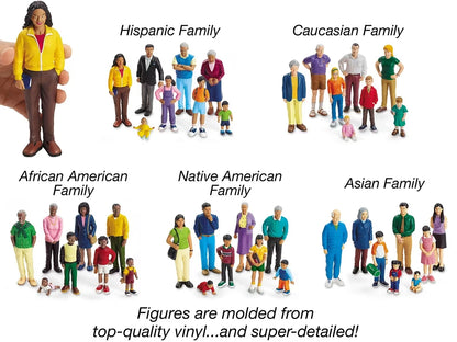 Lakeshore Block Play People - Complete Set - US 4686