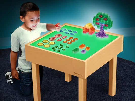 Space-Saver Color-Changing Light Table - US 5929