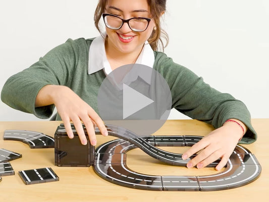 Magnetic Wonder Tiles® - Road Builder - US 4872