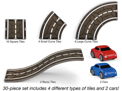Magnetic Wonder Tiles® - Road Builder - US 4872