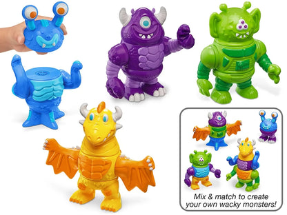 Create & Play Magnetic Monsters - US 4682