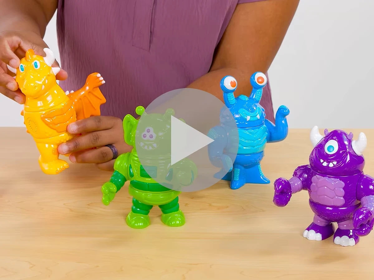 Create & Play Magnetic Monsters - US 4682