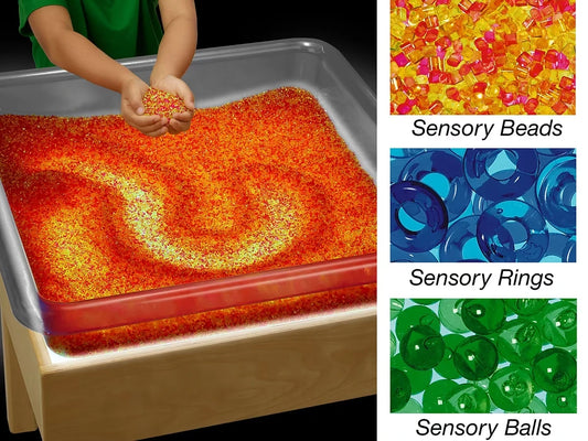 Light Table Sensory Play Materials - Complete Set - US 5776