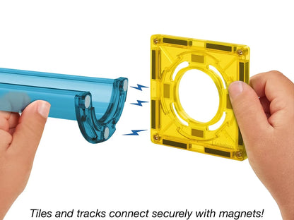 Magnetic Wonder Tiles® - Ball Run - US 6498